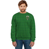 Clan Don Crest Tartan Sweatshirt HC787