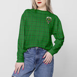 Clan Don Crest Tartan Sweatshirt HC787