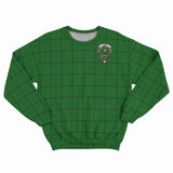 Clan Don Crest Tartan Sweatshirt HC787