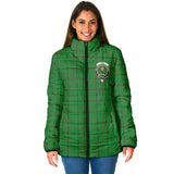 Clan Don Crest Tartan Padded Jacket RF196