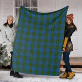 Clan Donegal County Ireland Tartan Blanket U232