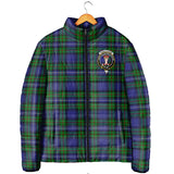 Clan Donnachaidh Crest Tartan Padded Jacket RF197