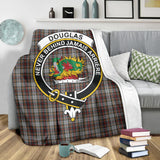 Clan Douglas Ancient Dress Crest Tartan Blanket UC200