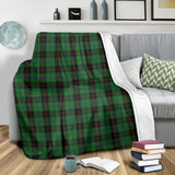 Clan Douglas Black Tartan Blanket U238