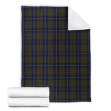 Clan Douglas Brown Tartan Blanket U239