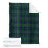 Clan Douglas Green Tartan Blanket U240