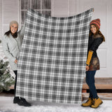 Clan Douglas Grey Modern Tartan Blanket U241