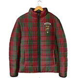 Clan Drummond Crest Tartan Padded Jacket RF215