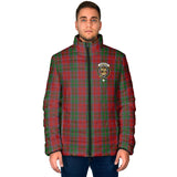 Clan Drummond Crest Tartan Padded Jacket RF215