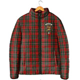 Clan Drummond Ancient Crest Tartan Padded Jacket RF208