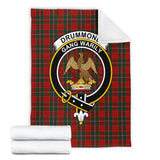 Clan Drummond Ancient Crest Tartan Blanket UC210