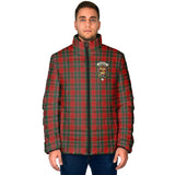 Clan Drummond Ancient Crest Tartan Padded Jacket RF208