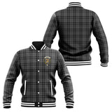 Clan Drummond Grey Crest Tartan Baseball Jacket JM774