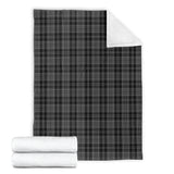 Clan Drummond Grey Tartan Blanket U247