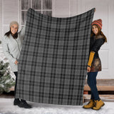 Clan Drummond Grey Tartan Blanket U247