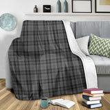 Clan Drummond Grey Tartan Blanket U247