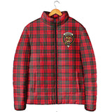 Clan Drummond Modern Crest Tartan Padded Jacket RF210