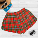 Clan Drummond of Perth Crest Tartan Womens Shorts NW1962