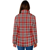 Clan Drummond of Perth Dress Crest Tartan Padded Jacket RF211