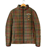 Clan Drummond of Strathallan Crest Tartan Padded Jacket RF214