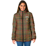 Clan Drummond of Strathallan Crest Tartan Padded Jacket RF214