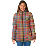 Clan Drummond of Strathallan Modern Crest Tartan Padded Jacket RF213