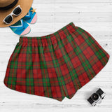 Clan Dunbar Crest Tartan Womens Shorts NW1955