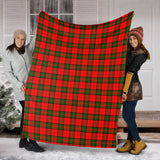 Clan Dunbar Modern Tartan Blanket U257