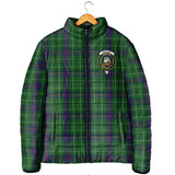 Clan Duncan Crest Tartan Padded Jacket RF222