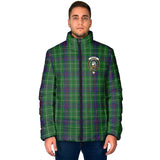 Clan Duncan Crest Tartan Padded Jacket RF222