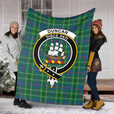 Clan Duncan Ancient Crest Tartan Blanket UC222