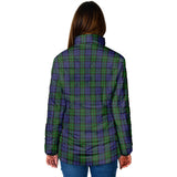 Clan Dundas Crest Tartan Padded Jacket RF225