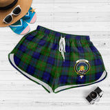 Clan Dundas Modern Crest Tartan Womens Shorts NW1951