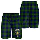 Clan Dundas Modern Crest Tartan Mens Shorts NS760