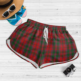 Clan Dundas Red Tartan Womens Shorts NW946