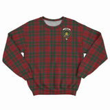 Clan Dundas Red Crest Tartan Sweatshirt HC759