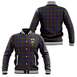 Clan Durie Crest Tartan Baseball Jacket JM754