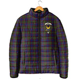 Clan Durie Crest Tartan Padded Jacket RF229