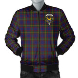 Clan Durie Crest Tartan Bomber Jacket ZJ229