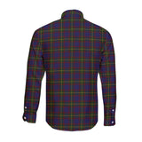 Clan Durie Crest Tartan Long Sleeve Shirt PC755