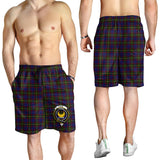 Clan Durie Crest Tartan Mens Shorts NS754