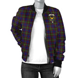 Clan Durie Crest Tartan Bomber Jacket ZJ229