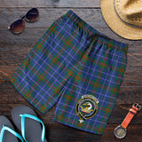 Clan Edmonstone Crest Tartan Mens Shorts NS753