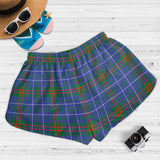 Clan Edmonstone Crest Tartan Womens Shorts NW1944