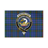 Clan Edmonstone Crest Tartan Flag CF230