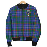 Clan Edmonstone Crest Tartan Bomber Jacket ZJ230