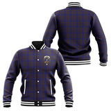 Clan Elliot Crest Tartan Baseball Jacket JM750