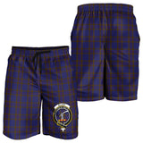 Clan Elliot Crest Tartan Mens Shorts NS750