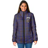 Clan Elliot Crest Tartan Padded Jacket RF233