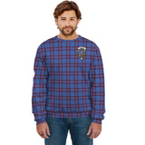 Clan Elliot Modern Crest Tartan Sweatshirt HC751